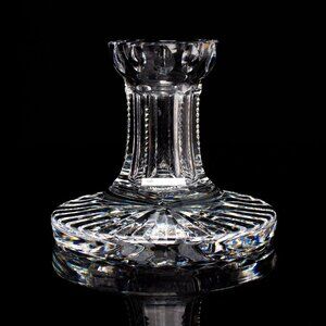 Waterford Crystal Cut Glass Candle Holder